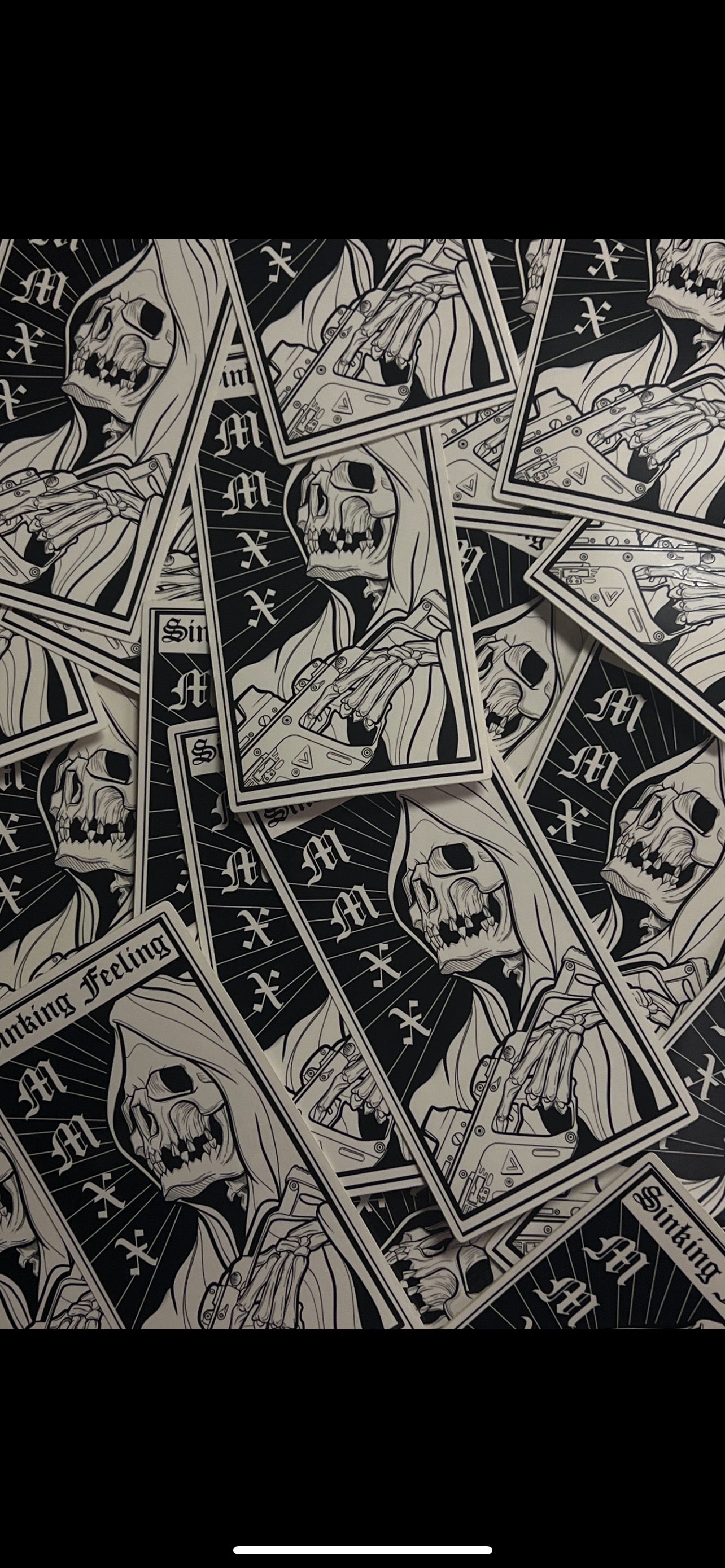 Memento Mori Sticker